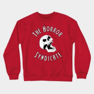 The Horror Syndicate White Skull 2 Crewneck Sweatshirt